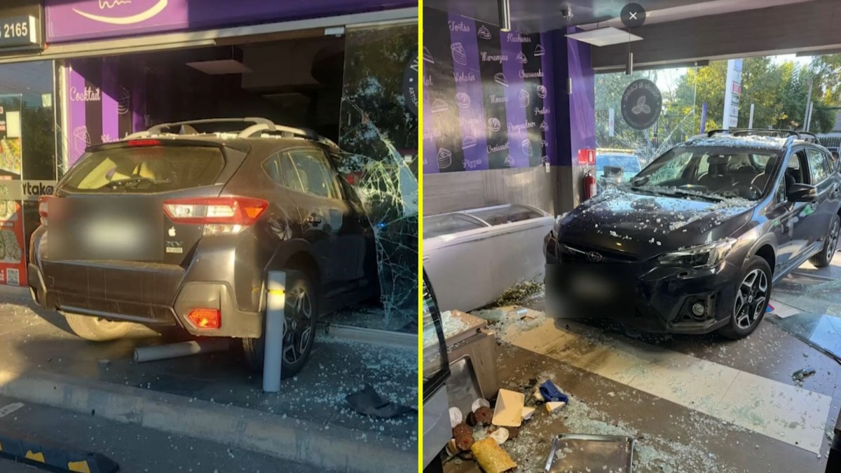 Exministra de la Corte de Apelaciones chocó cafetería en La Reina: Trabajadora resultó lesionada