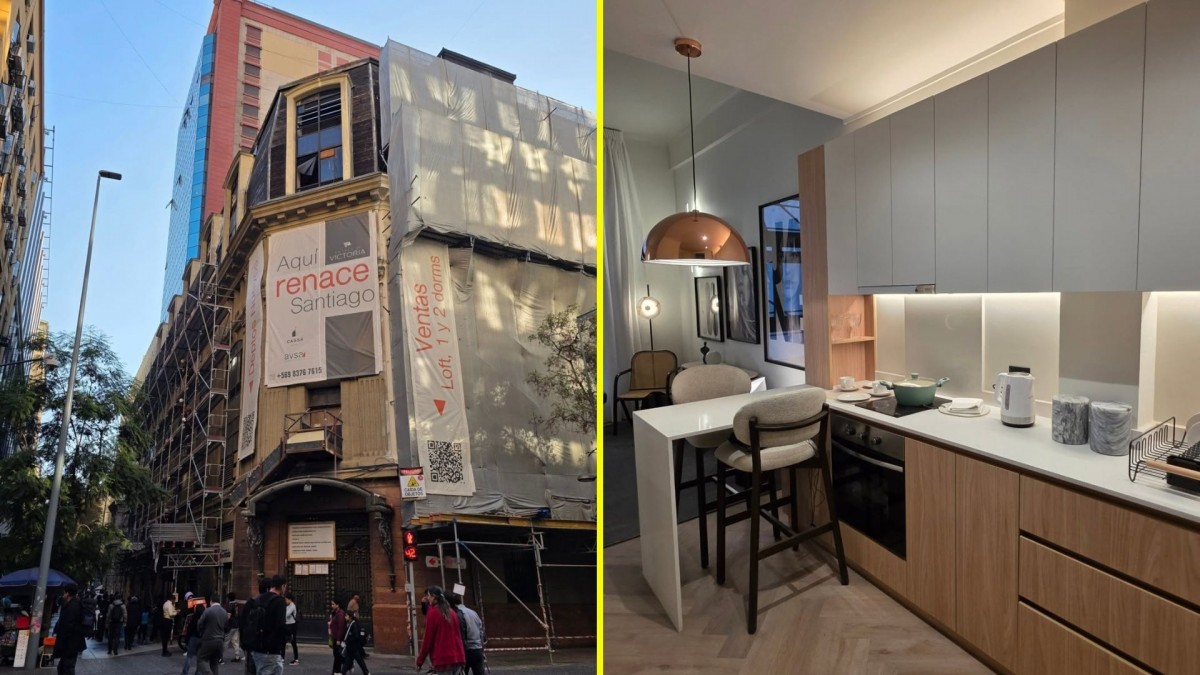Edificio con pasado teatral será reconvertido en más de 100 departamentos en pleno centro de Santiago: Conoce los detalles