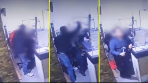 Video muestra brutal ataque con cuchillo a conserje de 62 años en edificio de Santiago: Agresor quedó en prisión preventiva