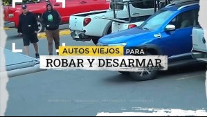 Así cayó la banda del 'Chicoria': Se dedicaban al robo de autos antiguos para abastecer el mercado negro de repuestos