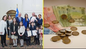 El retorno de la 'Gracia Presidencial': Así funciona el bono especial a familias que tengan siete hijos del mismo sexo