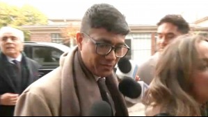 Así fue la llegada de Américo a su formalización por denuncia de lesiones en contexto de VIF