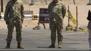 Tres militares peruanos son detenidos por ingresar a Chile con ketamina dentro de sus cuerpos