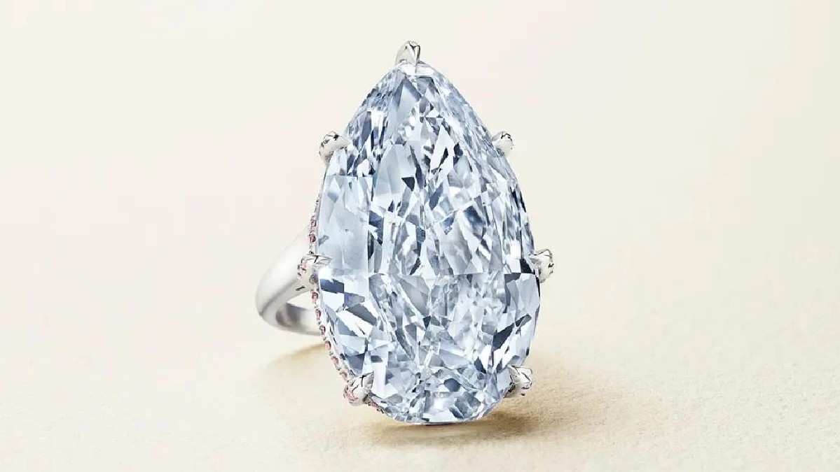 Subastan diamante azul que conduce la electricidad: tiene 31,62 quilates y esperan obtener hasta 8,5 millones de dólares