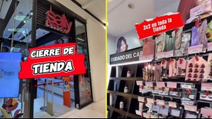 Tienda de belleza cierra en Mallplaza Norte: Anuncian ofertas 3x2 antes de bajar sus cortinas
