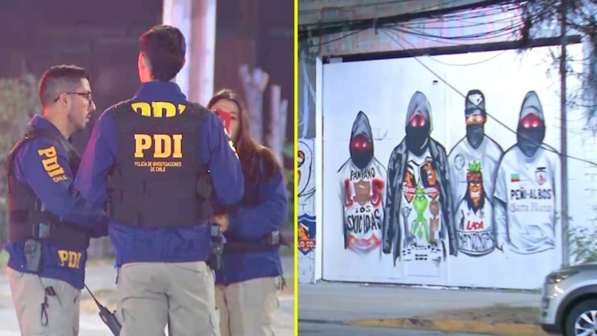 Balean a dos hinchas de Colo Colo mientras pintaban un mural en La Pintana: Atacantes serían de un equipo rival