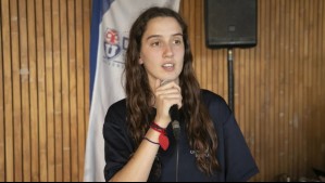 Laura Mlynarz, la nueva presidenta de la FECh: ingeniería, fútbol y apellido con historia