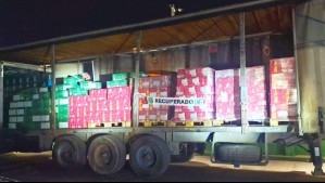 Dos detenidos por robo a camión que transportaba bebidas alcohólicas: Carga estaba avaluada en $300 millones