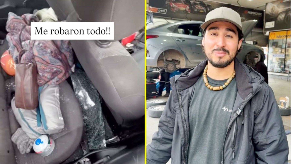 'Te llevaste mi vida, te llevaste mi historia': El desesperado llamado de influncer mexicano a ladrón que le robó en Valparáiso