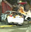 Un grave accidente de tránsito se registró la madrugada de este viernes tras una persecución policial en la comuna de La Florida, Región Metropolitana. Un vehículo Audi chocó una camioneta tras evitar una fiscalización.