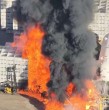 Un incendio de grandes proporciones afecta la mañana de este martes a una empresa agrícola dedicada al rubro de las nueces, en la comuna de Paine, Región Metropolitana.