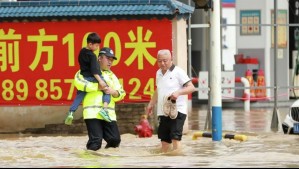 Inundaciones y lluvias históricas dejan más de 20 muertos y varios desaparecidos en China