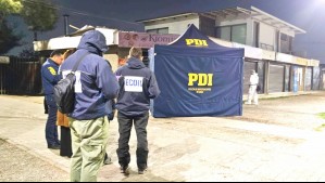 Asesinan a disparos a joven de 26 años en Pedro Aguirre Cerda: Una trabajadora resultó herida