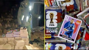 Iba borracho, escapó de un control y volcó: Detienen a sujeto que contrabandeaba álbumes y láminas del Mundial desde Chile