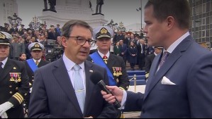 Ministro de Defensa en conmemoración del día de las Glorias Navales: 'Con diálogo hay que sacar adelante al país'