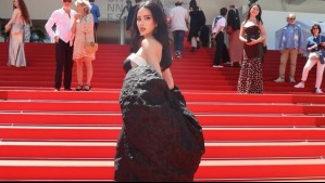 Ignacia Michelson deslumbró en Cannes: Así fue el vestido que lució en la alfombra roja