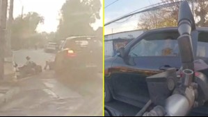 Conductor atropelló a una madre y su hijo en coche mientras cruzaban paso de cebra en Quilicura: Auto escapó sin prestar ayuda