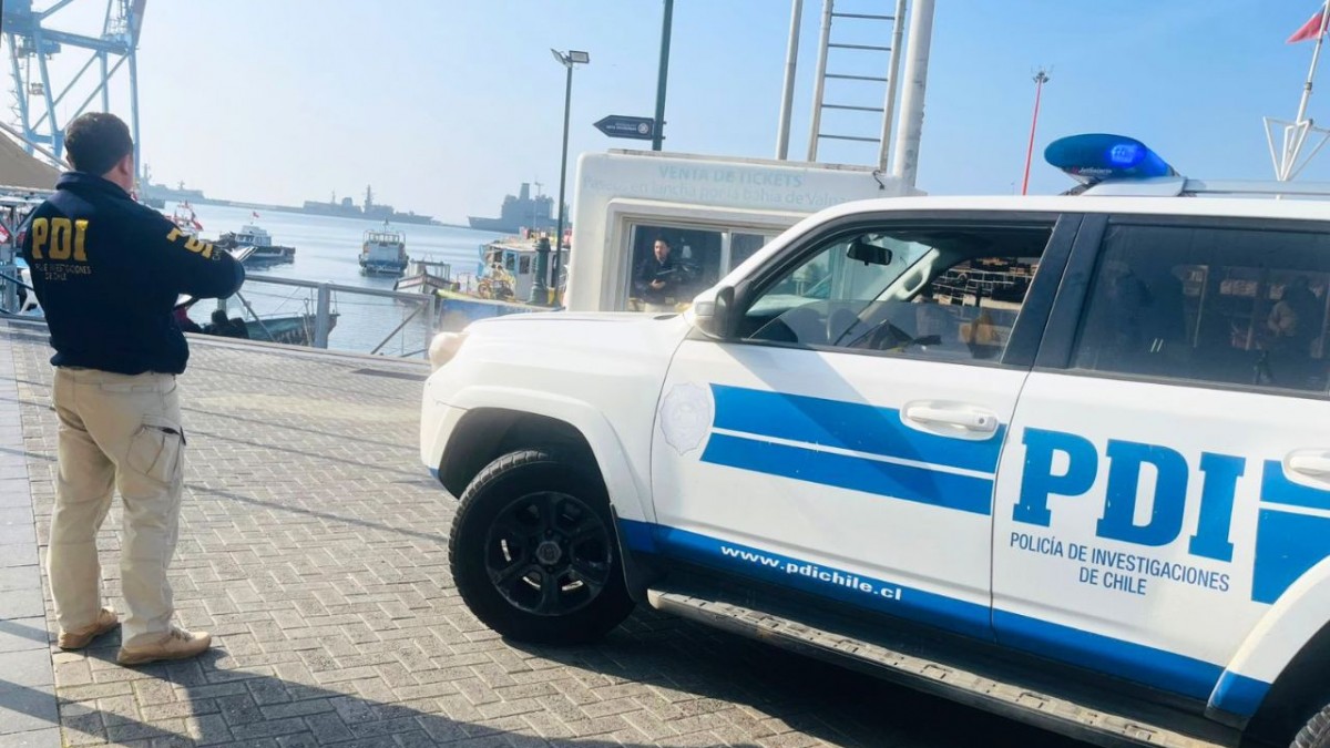 Hallaron cadáver de un hombre en el muelle Prat de Valparaíso