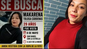 Continúa búsqueda de joven desaparecida en Melipilla: Amiga denuncia falta de información sobre investigación
