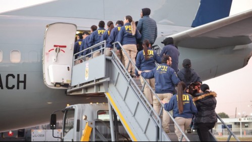 Gobierno reporta vuelo de expulsión con 80 migrantes: 'A nuestro país no se viene a delinquir ni a cometer delitos'