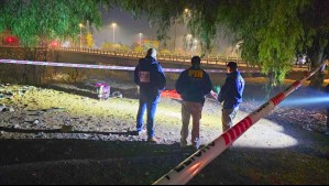 Investigan homicidio en Renca: Hombre muere baleado en la ribera del río Mapocho