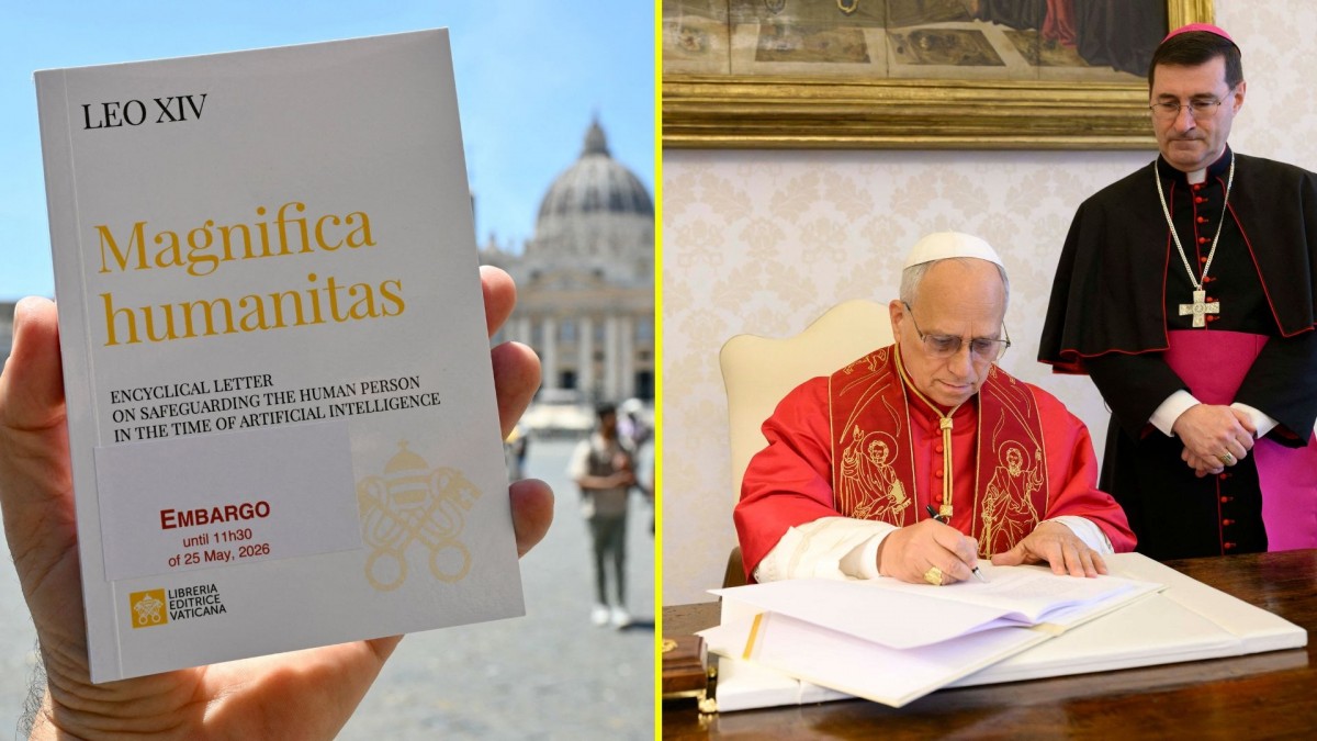 El papa León XIV pide luchar contra el 'dominio' de la IA en su primera encíclica