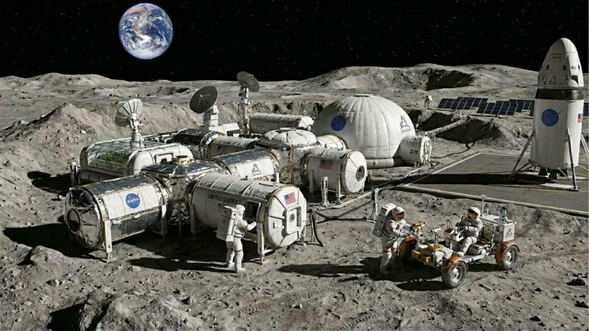 NASA proyecta base humana permanente en la luna desde 2032: ¿Cómo sería la colonia?