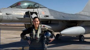 Fuerza Aérea graduó a primera mujer piloto de F-16 de Chile y también de Latinoamérica