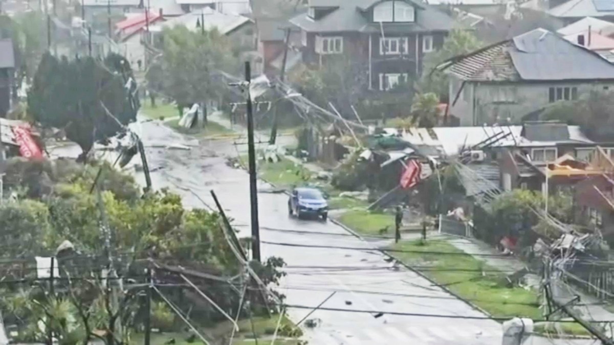 A un año del tornado en Puerto Varas: Autoridades anuncian nuevo plan de emergencia ante tornados y trombas en el sur