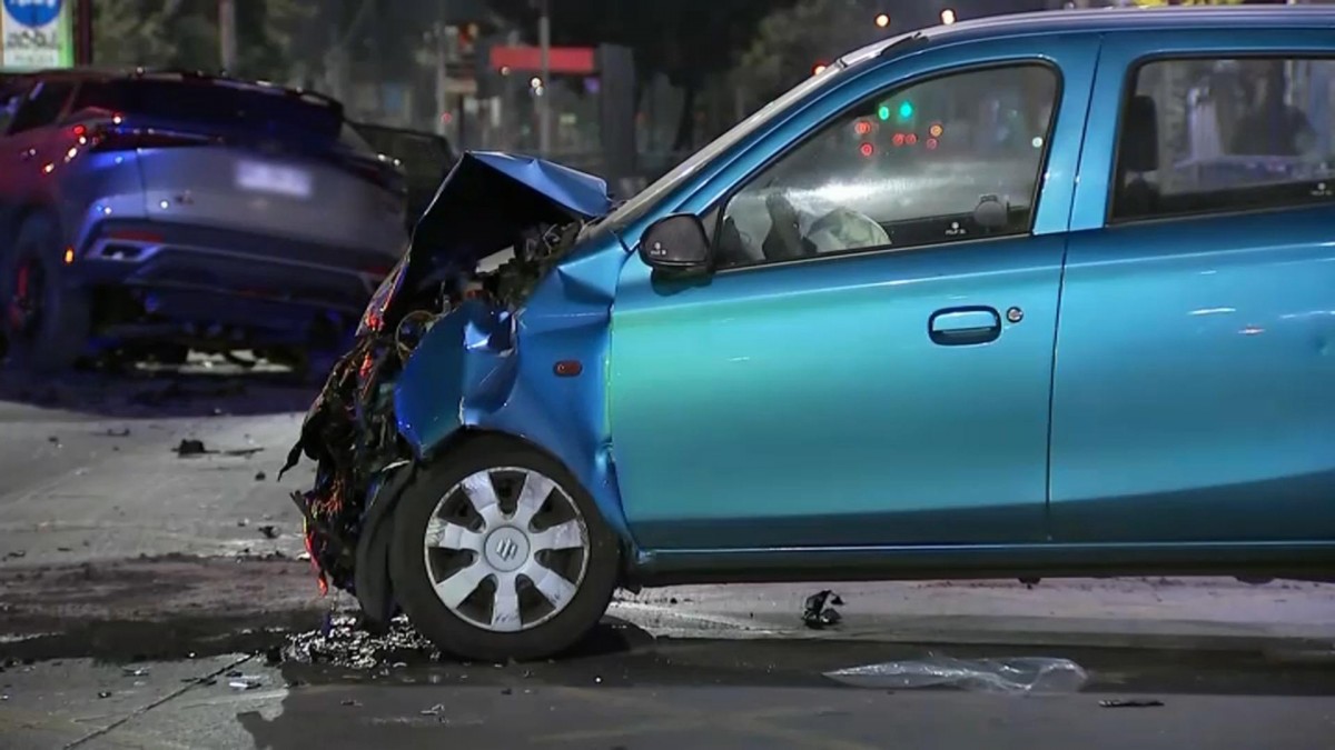 Un muerto y 4 heridos graves deja choque múltiple en San Joaquín: Investigan exceso de velocidad y posible ingesta de alcohol