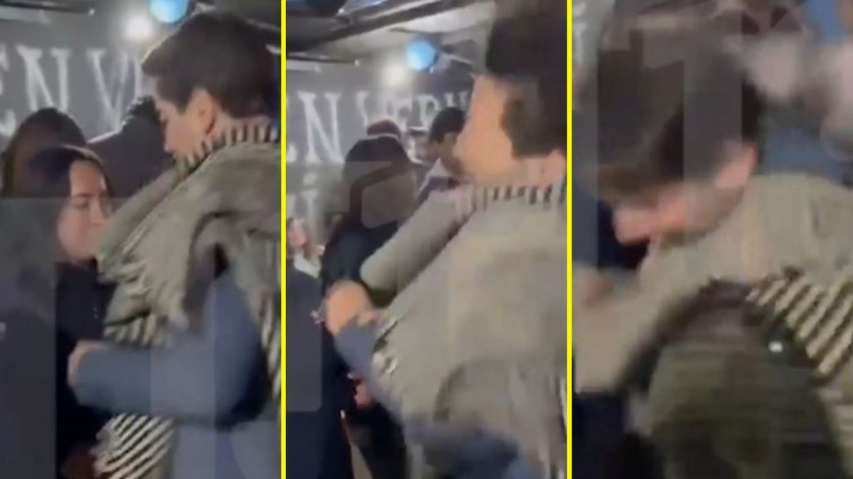 Captan momento exacto en que diputado Javier Olivares fue agredido en Olmué