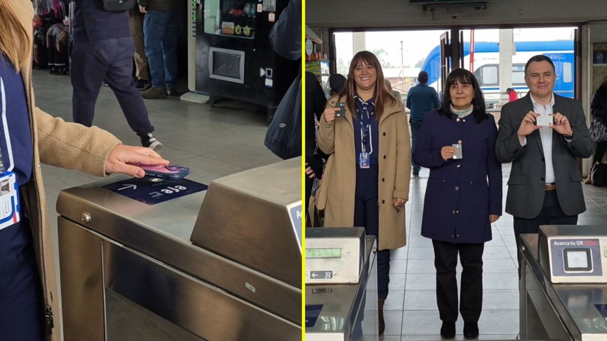 Habilitan nuevo sistema de pago con tarjetas bancarias y billeteras digitales en otro tramo de servicio de trenes de EFE