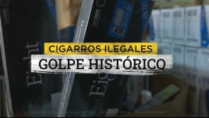 Incautación de cigarros ilegales: Golpe histórico al contrabando de estos productos