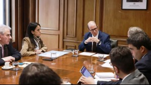 Presidentes del Senado y la Cámara entregan propuestas al ministro de Seguridad