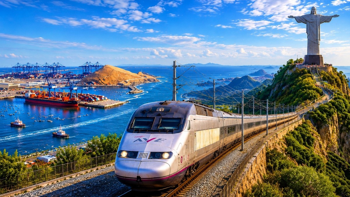 Tren bioceánico unirá el Atlántico con el Pacífico: El megaproyecto ferroviario que atravesará Sudámerica con apoyo de China