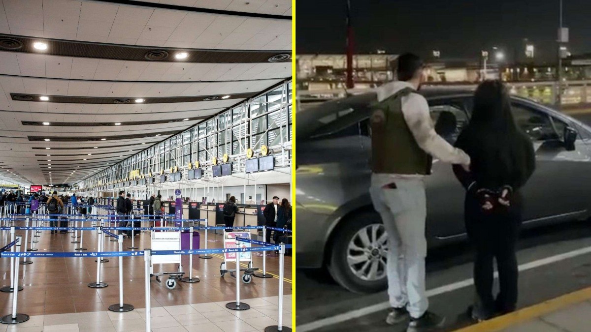 Estaban por irse a España: Detienen a dos mujeres en el aeropuerto de Santiago por millonaria estafa con tarjetas
