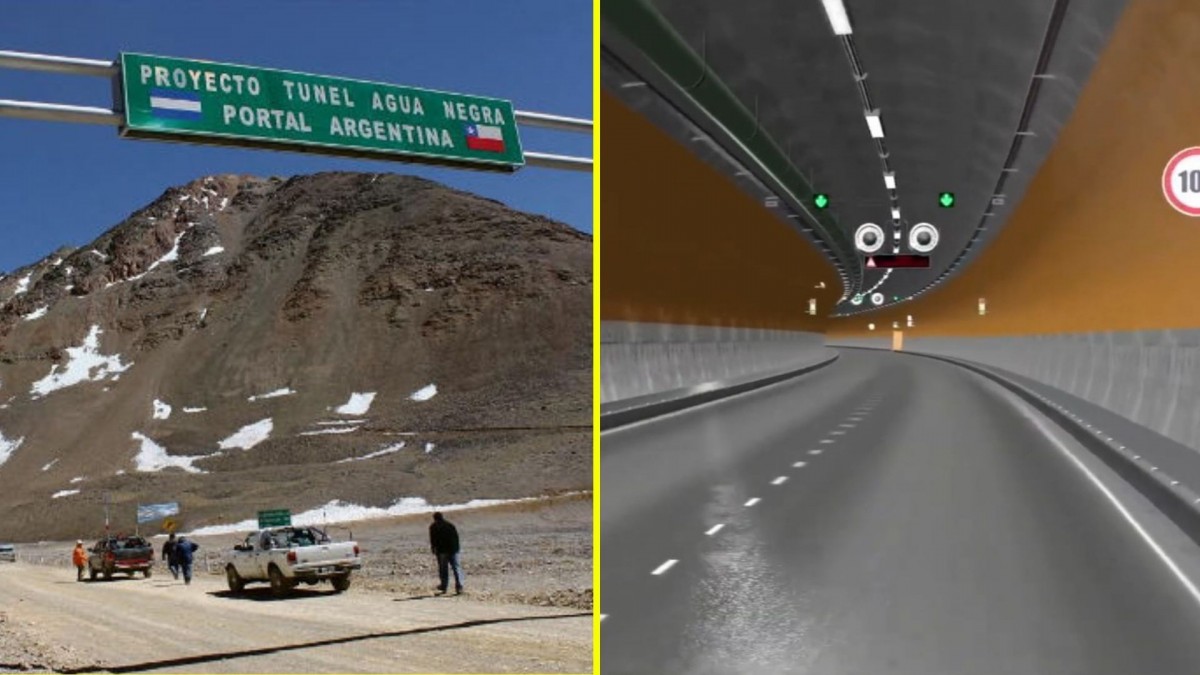 Túnel de Agua Negra toma un nuevo impulso: Así será la megaobra que busca unir Chile y Argentina los 365 días del año