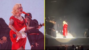 '¿No se va a caer esto': Mon Laferte pasó gran susto en concierto en México