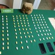 Carabineros del OS-7 de La Araucanía, gracias al olfato de su perro Gorky, descubrieron que un tierno e inocente peluche de capibara fue utilizado para esconder ovoides de cocaína.