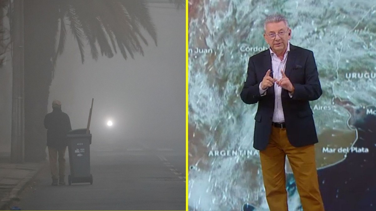 Santiago amanece cubierto de densa niebla este domingo: Jaime Leyton explica hasta qué hora continuará el fenómeno
