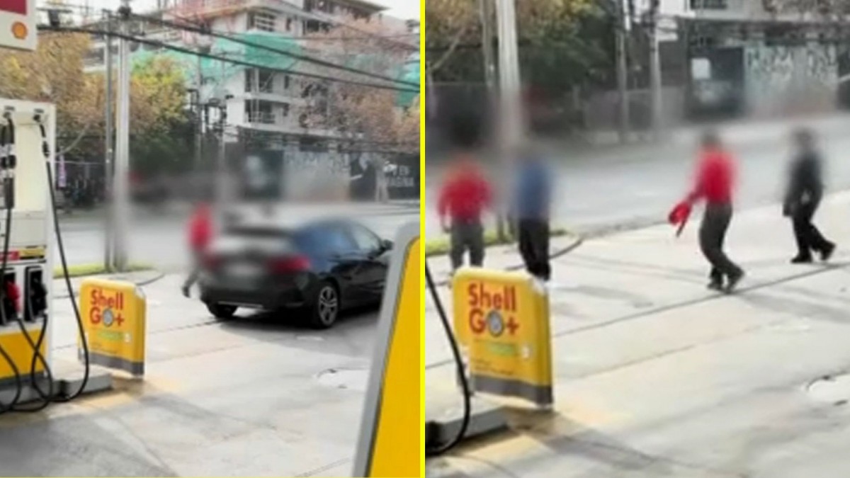 Tras video viral: Shell evalúa acciones legales contra mujer que agredió a trabajadores en estación de servicio en Las Condes