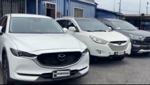 Trueque: Droga a cambio de autos robados