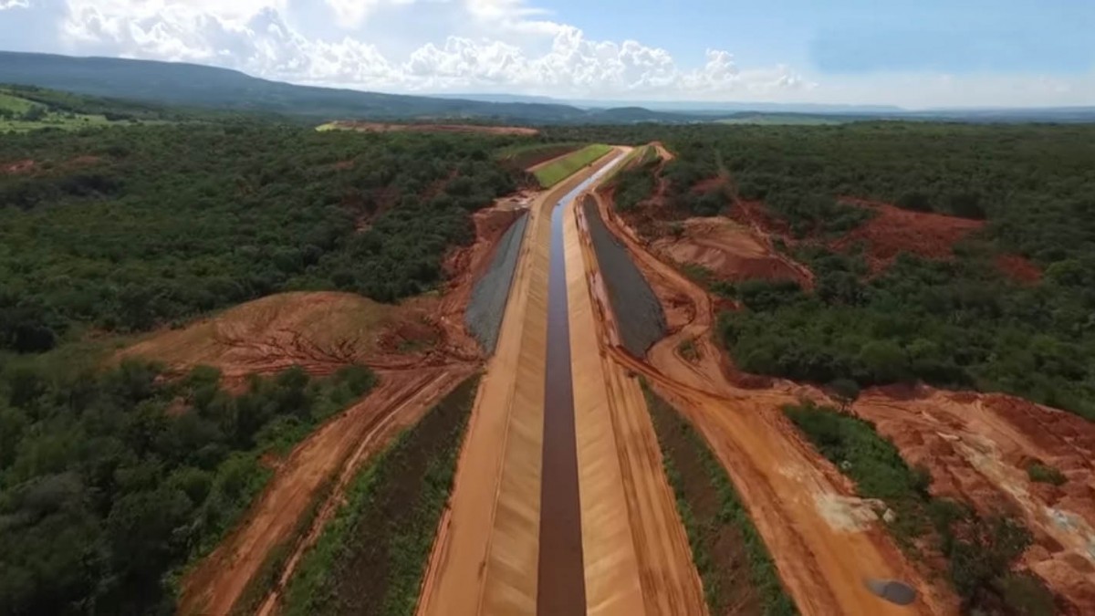 Construyen el río artificial más largo de América Latina: Tendrá 145 km y llevará agua a una de las zonas más secas