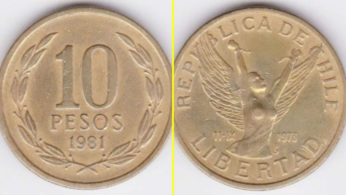 ¿La tienes? Así es la moneda de 10 pesos que puede venderse en hasta $100 mil