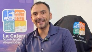 Formalizan por fraude al fisco a alcalde de La Calera: Habría usado maquinaria municipal para realizar obras en su casa