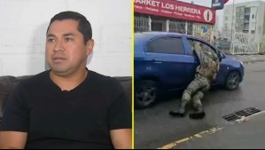 Carabinero arrastrado por vehículo en Chiguayante rompe el silencio: 'Lo único que pensé fueron mis hijos'