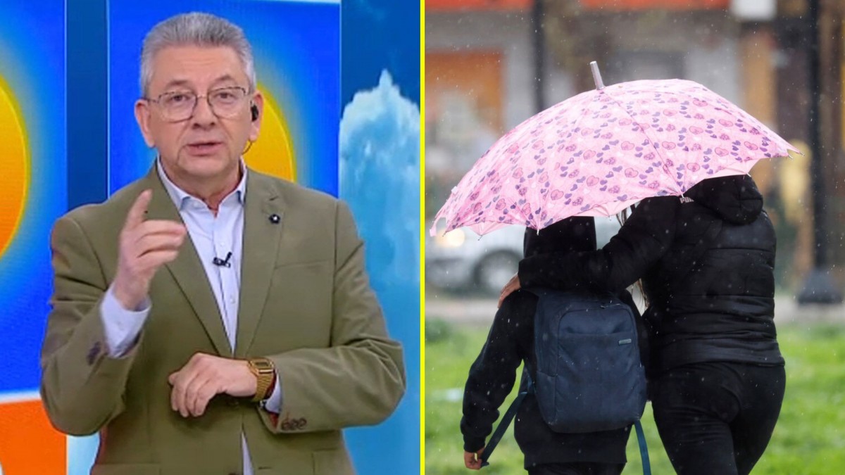 Jaime Leyton entrega su pronóstico del tiempo y este es el día en que llovería en Santiago la próxima semana