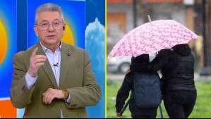 Jaime Leyton entrega su pronóstico del tiempo y este es el día en que llovería en Santiago la próxima semana