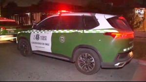 Violento portonazo en Macul: Víctima relata que fue atropellada por delincuentes tras el robo de su automóvil