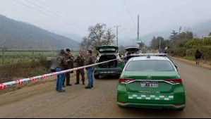 Macabro hallazgo en Curacaví: Encuentran cuerpo de un hombre desmembrado e incinerado